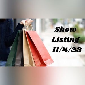 Show listing for a Posh Show